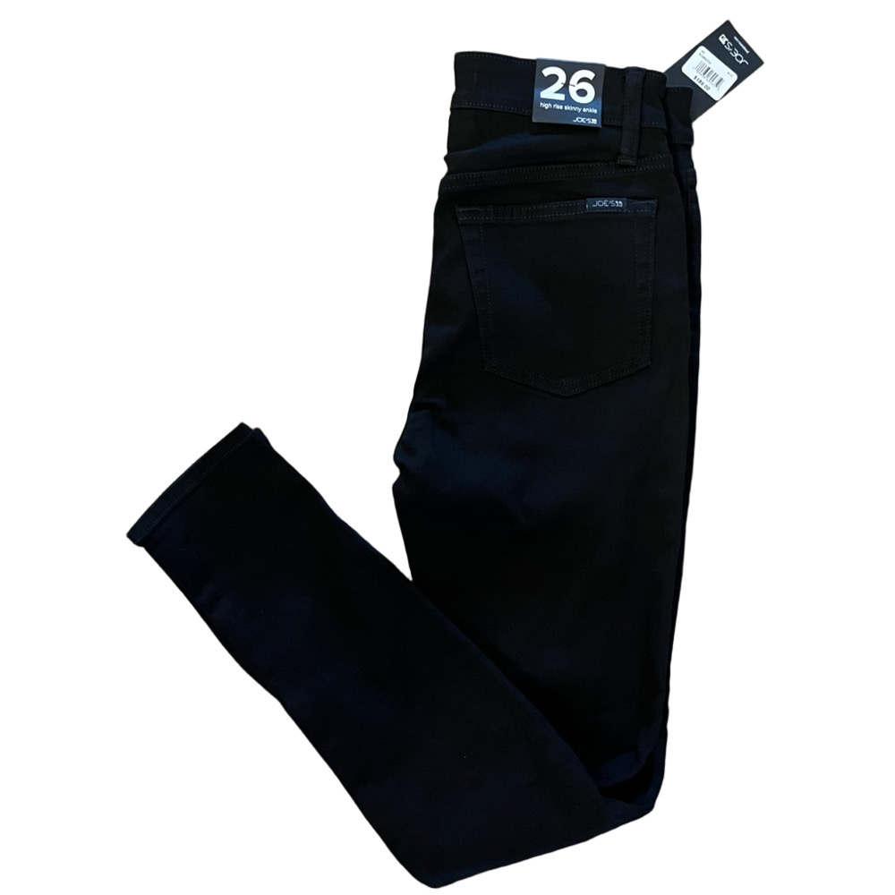 🆕 Joe’s Jeans High Rise Skinny Ankle Black Jeans ladies NWT Size 26